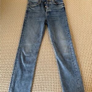 MOTHER The Tomcat Ankle Fray size 25